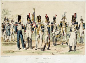 Grenadiere zu Fuß der kaiserlichen Garde Napoleons I.