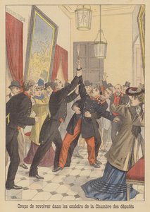 Schüsse in den Korridoren der französischen Abgeordnetenkammer