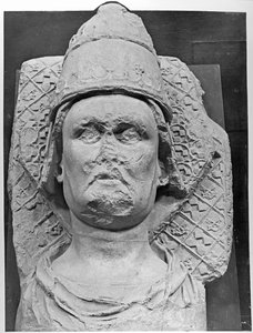 Kopf des Gegenpapstes Clemens VII. (1342-94) von French School