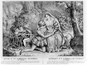 Heinrich IV., König von Frankreich und Gabrielle d
