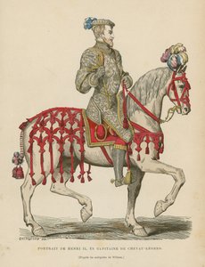 Heinrich II. von Frankreich von French School