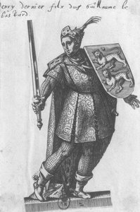 Heinrich I. (1068-1135) König von England von French School