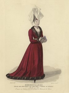 Hermengarde, Tochter von Fulk IV., Graf von Anjou