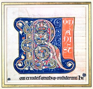 Historiierte Initiale 