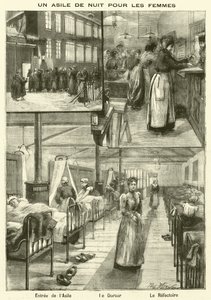 Obdachlosenunterkunft für Frauen in Paris von French School