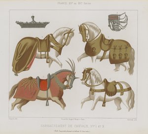 Pferdegeschirre von French School