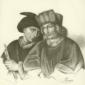 Hubert (1366-1426) und Jan van Eyck (1370-1441), flämische Künstler
