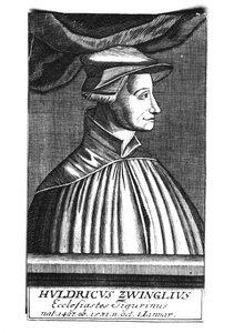 Huldrych Zwingli (1484-1531) von French School