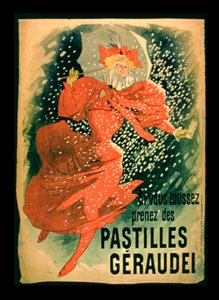 Wenn Sie husten, nehmen Sie Geraudel Pastillen