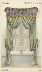 Illustration aus dem Innenarchitektur-Produktkatalog von A R & Cie, Frankreich