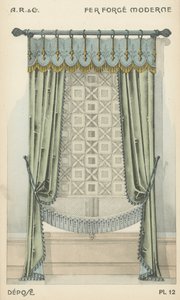 Illustration aus dem Innenarchitektur-Produktkatalog von A R & Cie, Frankreich