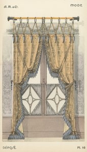 Illustration aus dem Innenarchitektur-Produktkatalog von A R & Cie, Frankreich