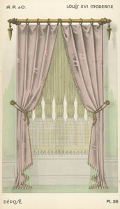 Illustration aus dem Innenarchitektur-Produktkatalog von A R & Cie, Frankreich