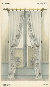 Illustration aus dem Innenarchitektur-Produktkatalog von A R & Cie, Frankreich