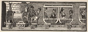 Einweihung der Eisenbahn zwischen Paris und Orleans, 3. Mai 1843, Kopie von Boris Mestchersky, Illustration aus Histoire de la Nation Francaise, Sciences, Bände I & II, von Gabriel Hanotaux von French School