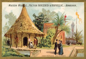 Indische Behausungen, Weltausstellung, Paris