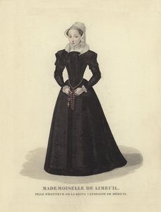Isabelle de Limeuil, Hofdame von Catherine de Medici, Ehefrau von König Heinrich II. von Frankreich