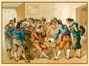 Italienisches Kostüm von French School