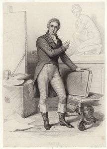 Jacques-Louis David, französischer Maler von French School