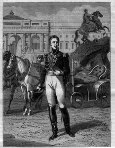Jacques Law, Marquis de Lauriston - Porträt von Jacques Alexandre Bernard Law, Marquis de Lauriston, Marschall von Frankreich (1768-1828) - in „Histoire de l