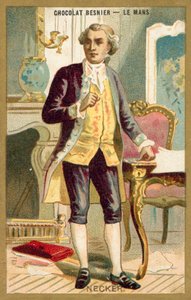 Jacques Necker, schweizerisch-französischer Bankier und Staatsmann von French School
