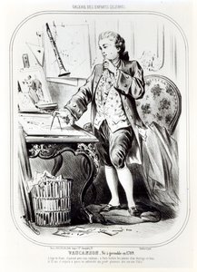 Jacques de Vaucanson als Kind, Illustration aus Galerie des Enfants Celebres, ca. 1850 von French School