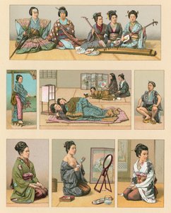 Japanisches Kostüm von French School