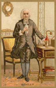 Jean-Antoine Nollet, französischer Geistlicher und Physiker
