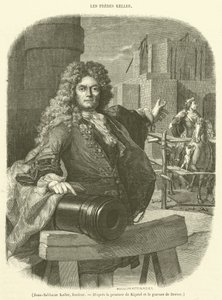 Jean-Balthasar Keller, Gießer (Gravur) von French School