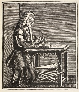 Jean Ruaux, Kopie von Boris Mestchersky, Illustration aus Histoire de la Nation Francaise, Sciences, Bände I & II, von Gabriel Hanotaux, 1924 von French School