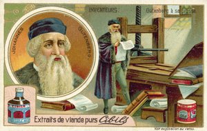 Johannes Gutenberg - Erfinder der Druckerpresse