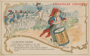 Joseph Bara, der im Alter von sechs Jahren als Trommlerjunge zur französischen Republikanischen Armee kam von French School