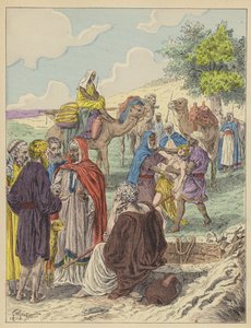 Joseph wird von seinen Brüdern verkauft