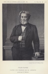 Jules Favre (Lithographie) von French School