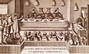 Gerechtigkeit während der Herrschaft von Heinrich IV. von French School