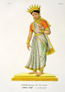 Kalika, Frau von Varuna, graviert von C. de Motte (1785-1836)