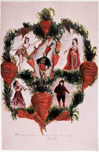 König Karotte, Operette von Offenbach - Bibl. Dokument der Oper