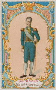 König Karl X. von Frankreich von French School