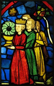 König Ludwig IX. trägt die Dornenkrone, ca. 1245-48 von French School