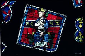 König von Juda (Detail) von French School