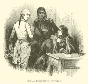 Klenau erkennt Napoleon (Stich)