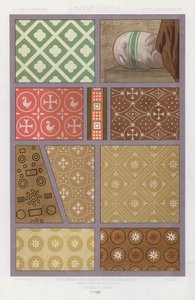 Das Ornament der Stoffe: I-VIII. Jahrhundert