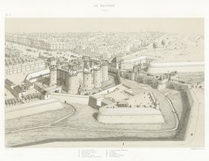 Die Bastille, 1650 von French School
