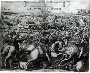 Die Schlacht von Rocroy von French School