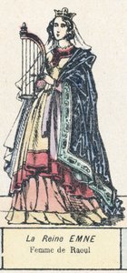 Königin Emne, Frau von Raoul von French School