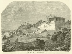 Die Walhalla, Außenansicht