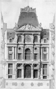 Die Fassade des Crédit Lyonnais, Boulevard des Italiens - Gravur, 20. Jahrhundert