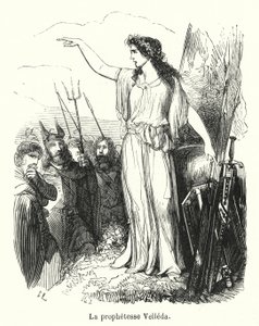 Die Prophetin Velleda von French School