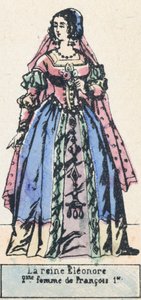 Königin Eleonore, zweite Frau von Franz I von French School