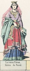 Königin Emne, Frau von Raoul von French School
